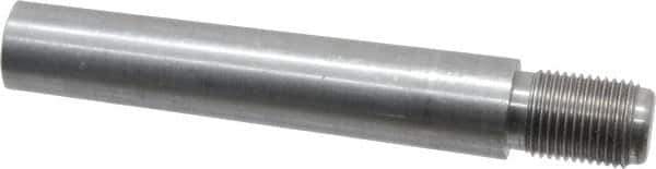 Value Collection - Size 10, 0.704" Large End Diam, Uncoated Steel 5/8-18 Threaded Taper Pin - Grade C-12L14, 3-1/2 Pin Length - Exact Industrial Supply
