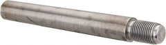 Value Collection - Size 10, 0.704" Large End Diam, Uncoated Steel 5/8-18 Threaded Taper Pin - Grade C-12L14, 4-1/2 Pin Length - Exact Industrial Supply