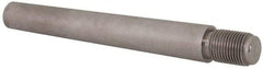Value Collection - Size 10, 0.704" Large End Diam, Uncoated Steel 5/8-18 Threaded Taper Pin - Grade C-12L14, 5 Pin Length - Exact Industrial Supply