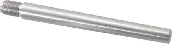 Value Collection - Size 10, 0.704" Large End Diam, Uncoated Steel 5/8-18 Threaded Taper Pin - Grade C-12L14, 6 Pin Length - Exact Industrial Supply