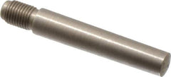 Value Collection - Size 7, 0.407" Large End Diam, Passivated Stainless Steel 3/8-24 Threaded Taper Pin - Grade 303, 18-8, 2 Pin Length - Exact Industrial Supply