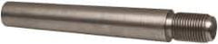 Value Collection - Size 10, 0.704" Large End Diam, Passivated Stainless Steel 5/8-18 Threaded Taper Pin - Grade 303, 18-8, 4 Pin Length - Exact Industrial Supply