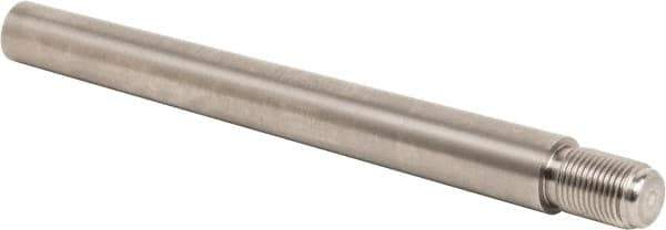 Value Collection - Size 10, 0.704" Large End Diam, Passivated Stainless Steel 5/8-18 Threaded Taper Pin - Grade 303, 18-8, 6 Pin Length - Exact Industrial Supply