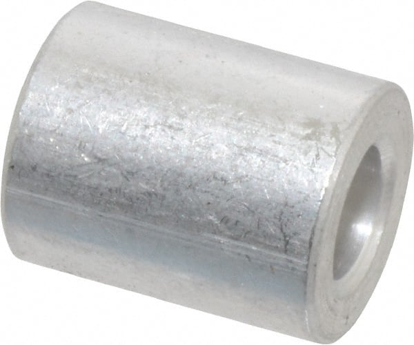 Electro Hardware - 1/2" Screw 2-1/4" OAL 0.505" ID x 1" OD Round Aluminum Circuit Board Spacers - Exact Industrial Supply