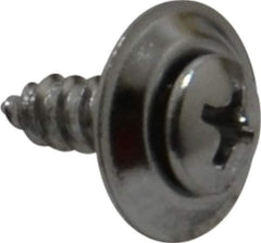 Value Collection - #10 Sems Oval Head Phillips Sheet Metal Screw - Steel, 5/8" OAL, Grade 2 - Exact Industrial Supply