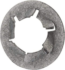 Value Collection - M12x1.75 Screw, 21mm OD, Spring Steel Push Nut - Zinc-Plated - Exact Industrial Supply