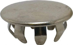 Au-Ve-Co Products - Finishing Plug for 0.037 to 0.062" Thick Panels, for 1/2" Holes - Spring Steel - Exact Industrial Supply