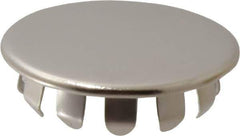 Au-Ve-Co Products - Finishing Plug for 0.031 to 0.093" Thick Panels, for 7/8" Holes - Spring Steel - Exact Industrial Supply