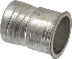 Marson - #10-24, 3/8" OAL, Thread-Sert Threaded Insert - 0.281" Hole Diam, 0.314" Head Diam, Steel - Exact Industrial Supply