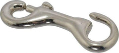 Value Collection - 3-1/2" Long Open Eye Snap - Malleable Iron with 5/16" Snap Opening - Exact Industrial Supply