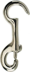 Value Collection - 4-7/8" Long Open Eye Snap - Malleable Iron with 9/16" Snap Opening - Exact Industrial Supply