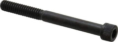 Unbrako - 1/4-20 UNC Hex Socket Drive, Socket Cap Screw - Alloy Steel, Black Oxide Finish, 2-1/2" Length Under Head - Exact Industrial Supply