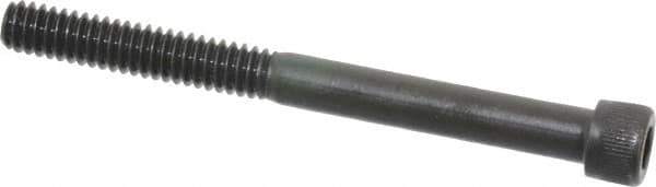 Unbrako - 1/4-20 UNC Hex Socket Drive, Socket Cap Screw - Alloy Steel, Black Oxide Finish, 2-3/4" Length Under Head - Exact Industrial Supply