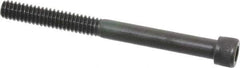 Unbrako - 1/4-20 UNC Hex Socket Drive, Socket Cap Screw - Alloy Steel, Black Oxide Finish, 2-3/4" Length Under Head - Exact Industrial Supply