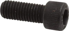 Unbrako - 1/4-28 UNF Hex Socket Drive, Socket Cap Screw - Alloy Steel, Black Oxide Finish, 5/8" Length Under Head - Exact Industrial Supply