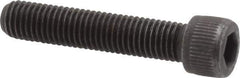 Unbrako - 1/4-28 UNF Hex Socket Drive, Socket Cap Screw - Alloy Steel, Black Oxide Finish, 1-1/4" Length Under Head - Exact Industrial Supply