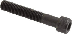 Unbrako - 1/4-28 UNF Hex Socket Drive, Socket Cap Screw - Alloy Steel, Black Oxide Finish, 1-1/2" Length Under Head - Exact Industrial Supply