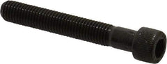 Unbrako - 1/4-28 UNF Hex Socket Drive, Socket Cap Screw - Alloy Steel, Black Oxide Finish, 1-3/4" Length Under Head - Exact Industrial Supply