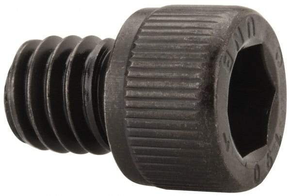 Unbrako - 5/16-18 UNC Hex Socket Drive, Socket Cap Screw - Alloy Steel, Black Oxide Finish, 3/8" Length Under Head - Exact Industrial Supply