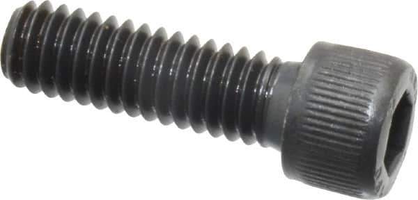 Unbrako - 5/16-18 UNC Hex Socket Drive, Socket Cap Screw - Alloy Steel, Black Oxide Finish, 1" Length Under Head - Exact Industrial Supply