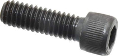 Unbrako - 5/16-18 UNC Hex Socket Drive, Socket Cap Screw - Alloy Steel, Black Oxide Finish, 1" Length Under Head - Exact Industrial Supply