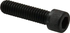 Unbrako - 5/16-18 UNC Hex Socket Drive, Socket Cap Screw - Alloy Steel, Black Oxide Finish, 1-1/4" Length Under Head - Exact Industrial Supply