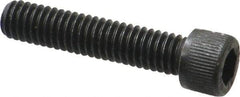 Unbrako - 5/16-18 UNC Hex Socket Drive, Socket Cap Screw - Alloy Steel, Black Oxide Finish, 1-1/2" Length Under Head - Exact Industrial Supply