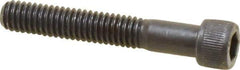 Unbrako - 5/16-18 UNC Hex Socket Drive, Socket Cap Screw - Alloy Steel, Black Oxide Finish, 2" Length Under Head - Exact Industrial Supply