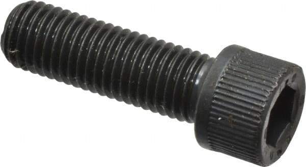 Unbrako - 5/16-24 UNF Hex Socket Drive, Socket Cap Screw - Alloy Steel, Black Oxide Finish, 1" Length Under Head - Exact Industrial Supply