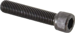 Unbrako - 5/16-24 UNF Hex Socket Drive, Socket Cap Screw - Alloy Steel, Black Oxide Finish, 1-1/2" Length Under Head - Exact Industrial Supply
