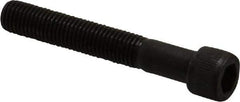 Unbrako - 5/16-24 UNF Hex Socket Drive, Socket Cap Screw - Alloy Steel, Black Oxide Finish, 2" Length Under Head - Exact Industrial Supply