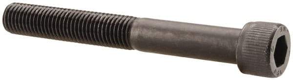 Unbrako - 5/16-24 UNF Hex Socket Drive, Socket Cap Screw - Alloy Steel, Black Oxide Finish, 2-1/2" Length Under Head - Exact Industrial Supply