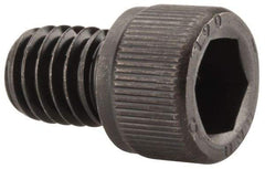 Unbrako - 3/8-16 UNC Hex Socket Drive, Socket Cap Screw - Alloy Steel, Black Oxide Finish, 1/2" Length Under Head - Exact Industrial Supply