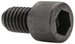Unbrako - 3/8-16 UNC Hex Socket Drive, Socket Cap Screw - Alloy Steel, Black Oxide Finish, 5/8" Length Under Head - Exact Industrial Supply