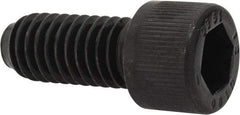 Unbrako - 3/8-16 UNC Hex Socket Drive, Socket Cap Screw - Alloy Steel, Black Oxide Finish, 7/8" Length Under Head - Exact Industrial Supply