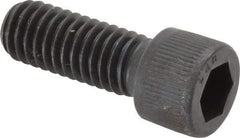 Unbrako - 3/8-16 UNC Hex Socket Drive, Socket Cap Screw - Alloy Steel, Black Oxide Finish, 1" Length Under Head - Exact Industrial Supply