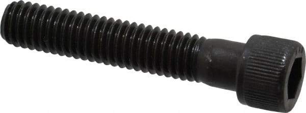 Unbrako - 3/8-16 UNC Hex Socket Drive, Socket Cap Screw - Alloy Steel, Black Oxide Finish, 2" Length Under Head - Exact Industrial Supply