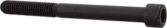 Unbrako - 3/8-16 UNC Hex Socket Drive, Socket Cap Screw - Alloy Steel, Black Oxide Finish, 4" Length Under Head - Exact Industrial Supply