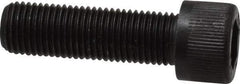 Unbrako - 3/8-24 UNF Hex Socket Drive, Socket Cap Screw - Alloy Steel, Black Oxide Finish, 1-1/4" Length Under Head - Exact Industrial Supply