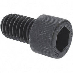 Unbrako - M24x3.00 Metric Coarse Hex Socket Drive, Socket Cap Screw - Grade 12.9 Alloy Steel, Black Oxide Finish, 80mm Length Under Head - Exact Industrial Supply