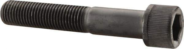 Unbrako - 7/16-20 UNF Hex Socket Drive, Socket Cap Screw - Alloy Steel, Black Oxide Finish, 2-1/2" Length Under Head - Exact Industrial Supply