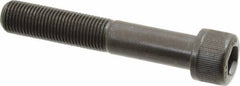 Unbrako - 1/2-20 UNF Hex Socket Drive, Socket Cap Screw - Alloy Steel, Black Oxide Finish, 3" Length Under Head - Exact Industrial Supply