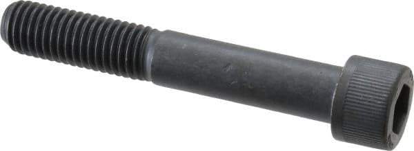 Unbrako - 5/8-11 UNC Hex Socket Drive, Socket Cap Screw - Alloy Steel, Black Oxide Finish, 4" Length Under Head - Exact Industrial Supply