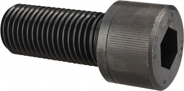 Unbrako - 3/4-10 UNC Hex Socket Drive, Socket Cap Screw - Alloy Steel, Black Oxide Finish, 2-3/4" Length Under Head - Exact Industrial Supply