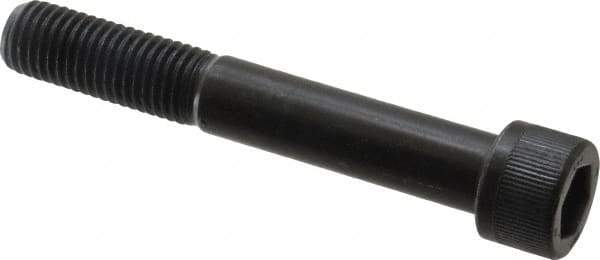 Unbrako - 3/4-10 UNC Hex Socket Drive, Socket Cap Screw - Alloy Steel, Black Oxide Finish, 5" Length Under Head - Exact Industrial Supply