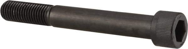 Unbrako - 3/4-10 UNC Hex Socket Drive, Socket Cap Screw - Alloy Steel, Black Oxide Finish, 6" Length Under Head - Exact Industrial Supply