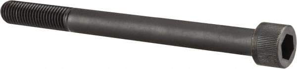 Unbrako - 3/4-10 UNC Hex Socket Drive, Socket Cap Screw - Alloy Steel, Black Oxide Finish, 8-1/2" Length Under Head - Exact Industrial Supply