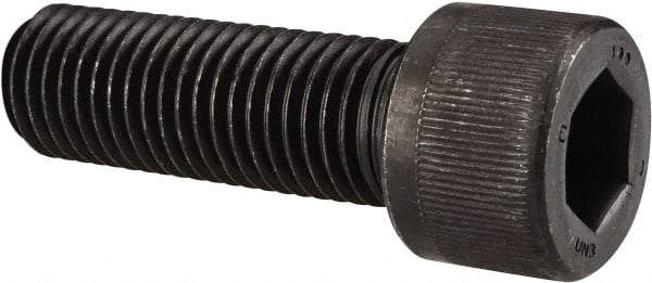 Unbrako - 3/4-16 UNF Hex Socket Drive, Socket Cap Screw - Alloy Steel, Black Oxide Finish, 2" Length Under Head - Exact Industrial Supply