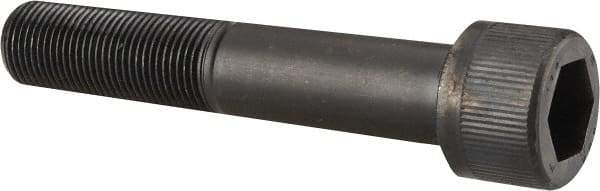 Unbrako - 3/4-16 UNF Hex Socket Drive, Socket Cap Screw - Alloy Steel, Black Oxide Finish, 4" Length Under Head - Exact Industrial Supply