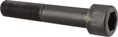 Unbrako - 3/4-16 UNF Hex Socket Drive, Socket Cap Screw - Alloy Steel, Black Oxide Finish, 4" Length Under Head - Exact Industrial Supply